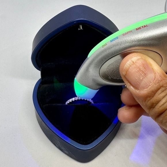 Moissanite Eternity Ring Band 925 18K White Gold Wedding Anniversary 1 Ct - Picture 3 of 11